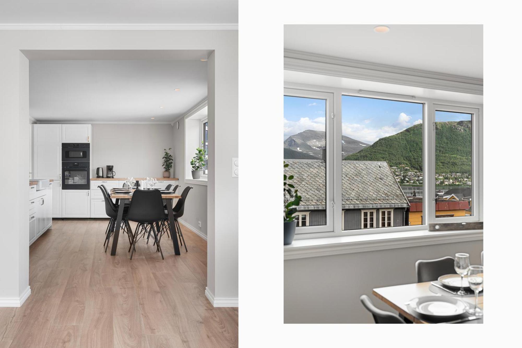Arctic Homes - Historical Tromso House With View エクステリア 写真